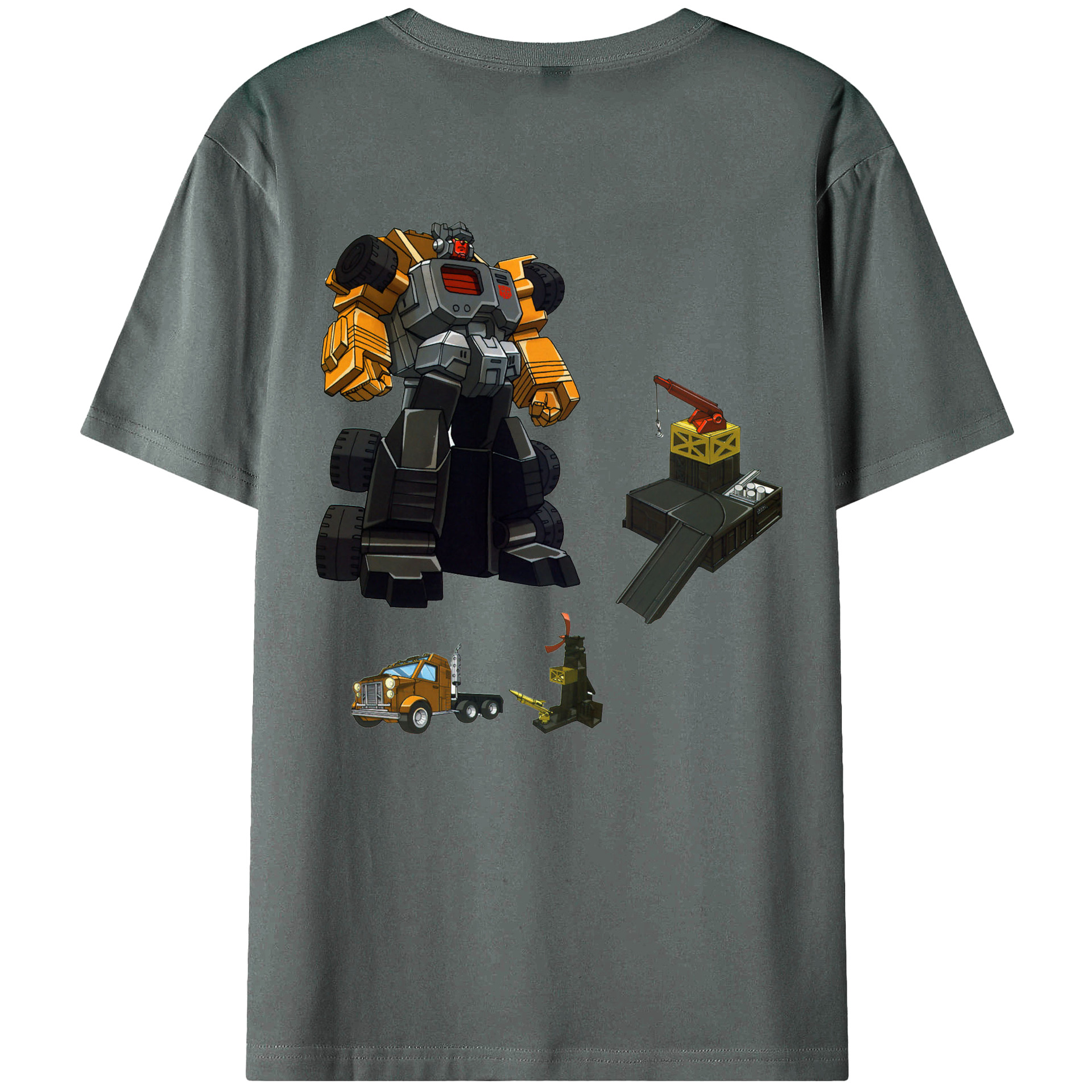 （画像用）  綿100％半袖Tシャツ（背面プリント）